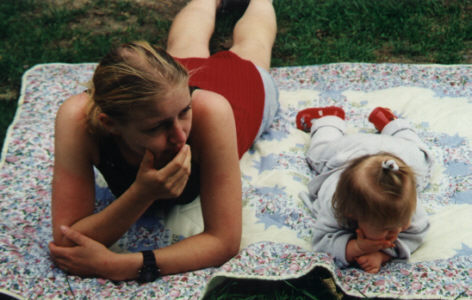 Avec Maman en pique-nique